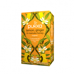 Pukka Organic Teas - Lemon, Ginger & Manuka Honey