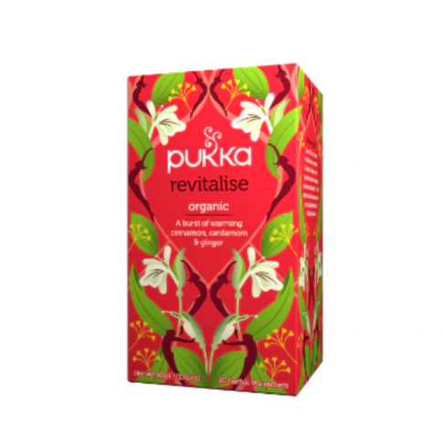 Pukka Organic Teas - Revitalize - Cinnamon, Cardamom & Ginger