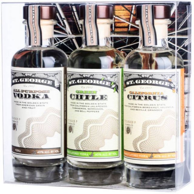 ST. GEORGE VODKA TRI PACK 200M