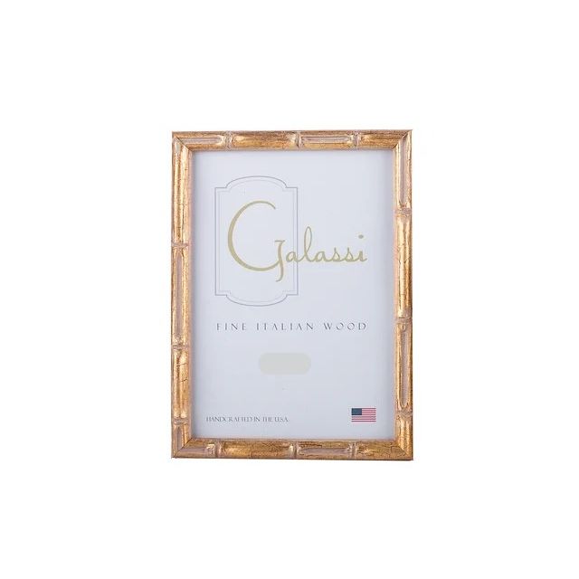 Galassi Fine Italian Wood Bamboo Frame - Two Colors & Sizes