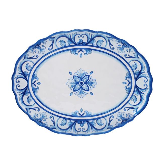 Le Cadeaux - "Mallorca 16" Oval Platter