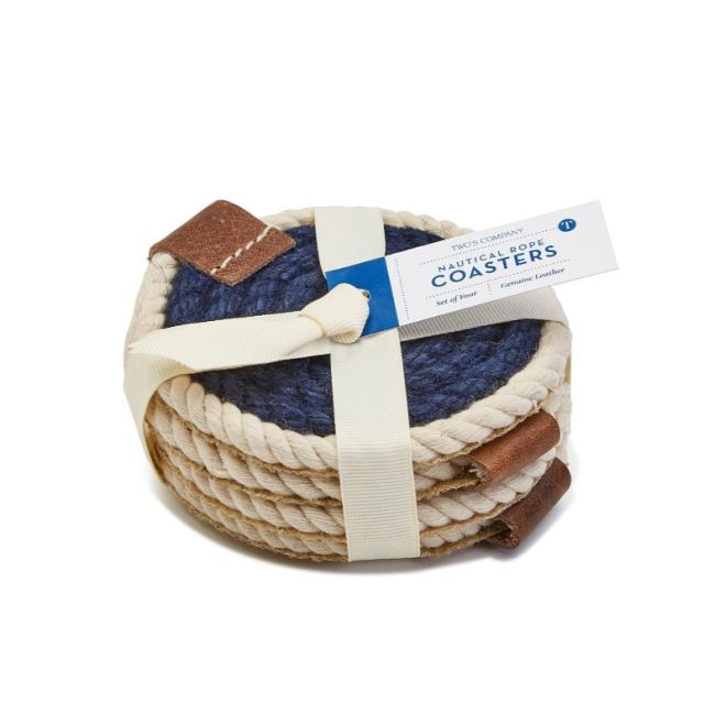 2SCO ROPE COASTERS SET OF 4