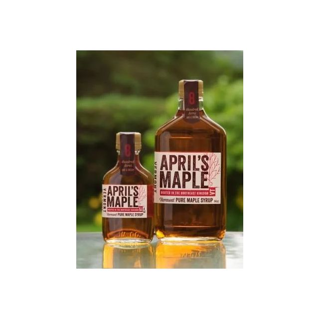 April'S Maple Vermont Maple Syrup Amber - Large Flask