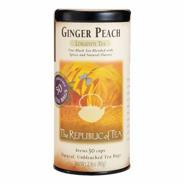 Ginger Peach Tea Bags
