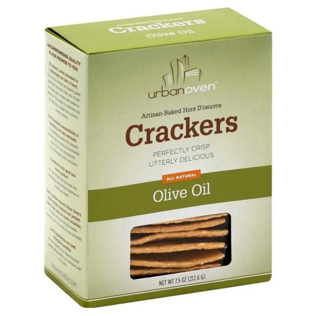 Urban Oven Olive Oil Crackers
