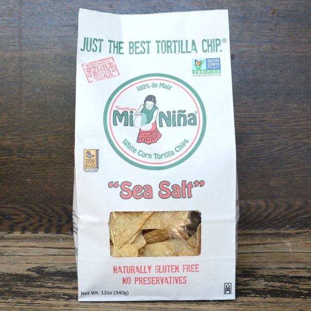 Mi Nina Tortilla Chips Sea Salt
