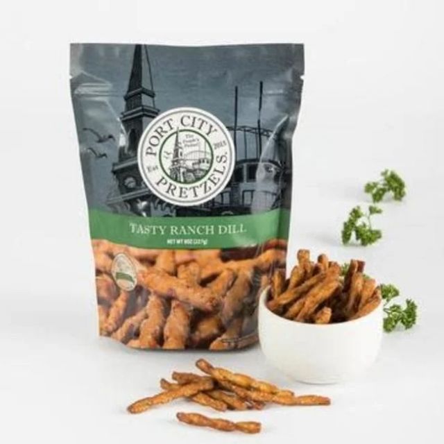 Port City Ranch Dill Pretzels