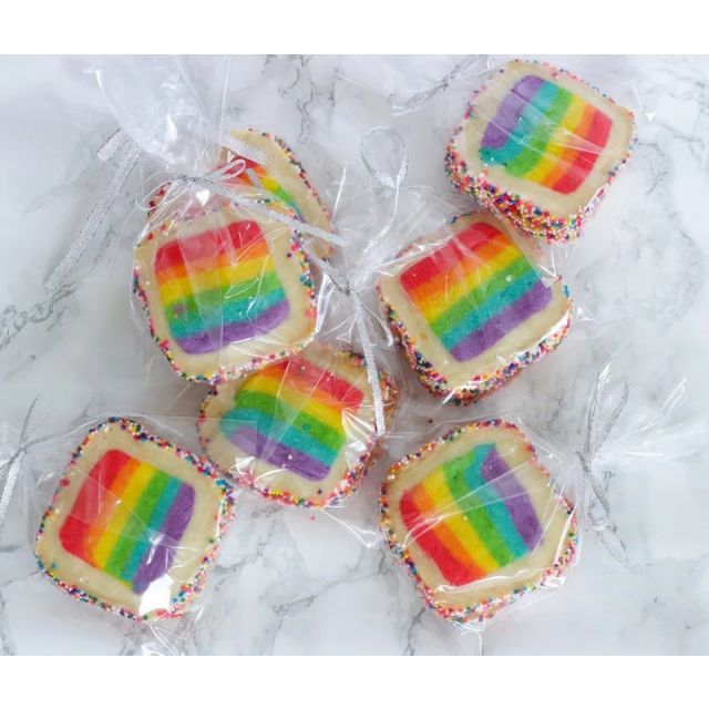 Shubh Kitchen Rainbow Sugar Cookies