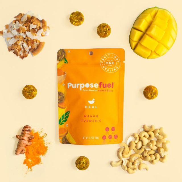 Mango Turmeric Energy Bites