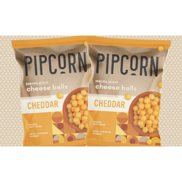 Pipcorn Cheddar Cheese Balls