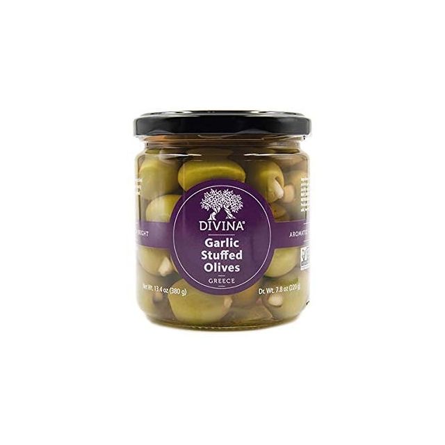 Divina Garlic Stuffed Olives