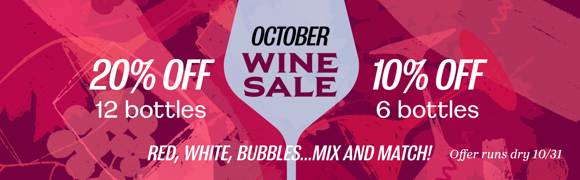 October Wine Sale