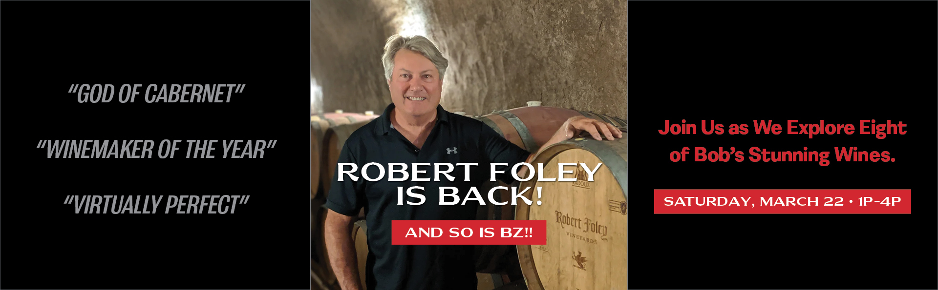 Robert Foley is Back at Shubie's Marketplace on March 22nd, 2025